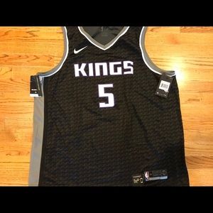 De’Aaron Fox Kings swingman Jersey BNWT 3XL rare